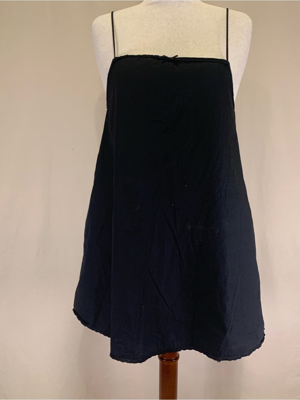 NIA The Brand Black Babydoll Trapeze Dress L